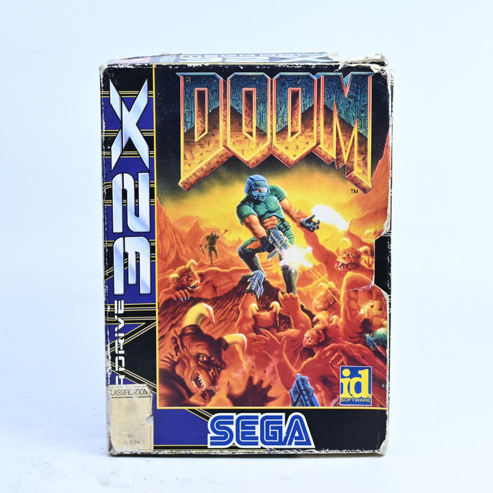 Doom - Sega Mega Drive Game / 32X Game - No Manual - PAL - FREE POST!