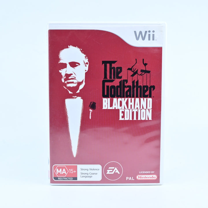 The Godfather - Blackhand Edition - Nintendo Wii Game - No Manual - PAL