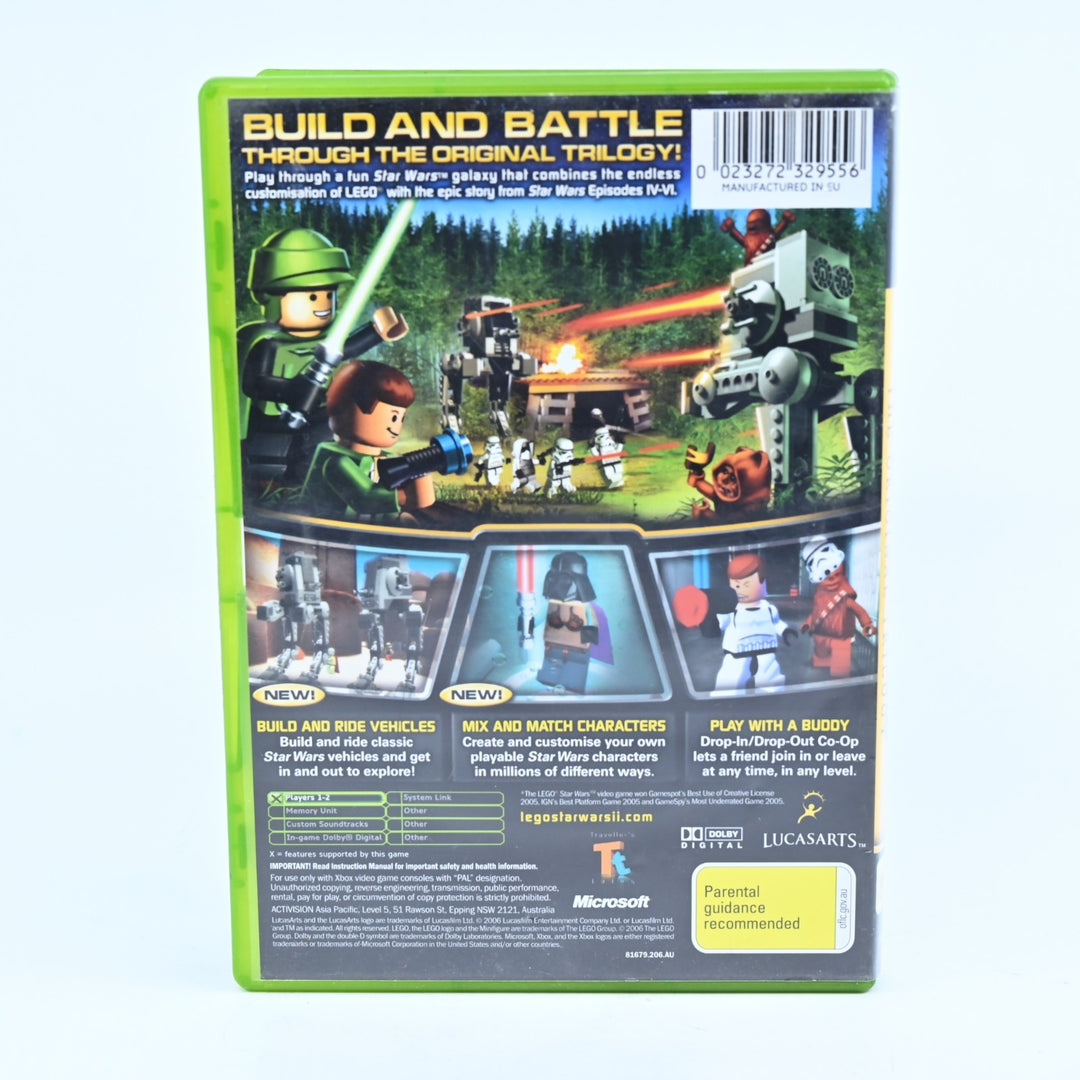 LEGO Star Wars II: The Original Trilogy - Original Xbox Game + Manual - PAL