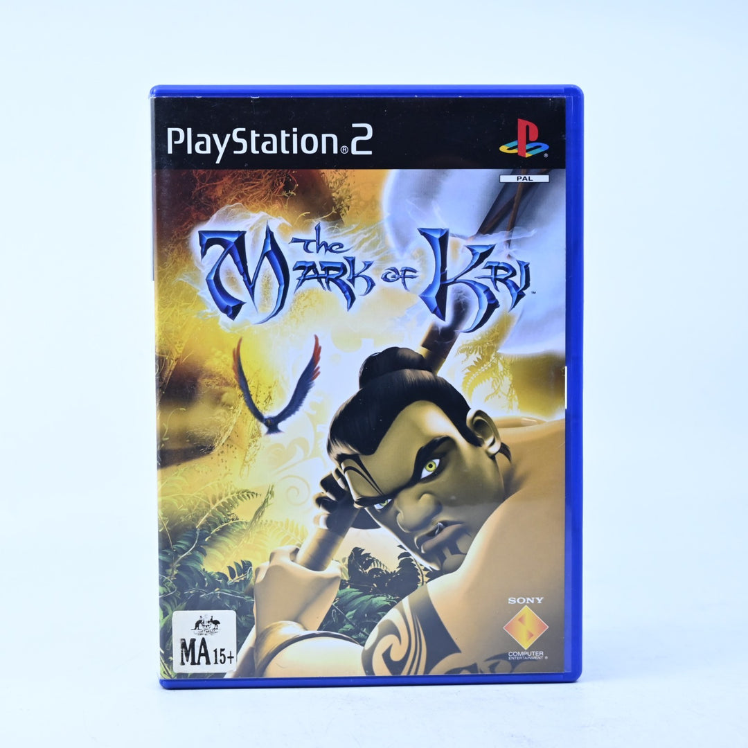 The Mark of Kri - Sony Playstation 2 / PS2 Game + Manual - PAL