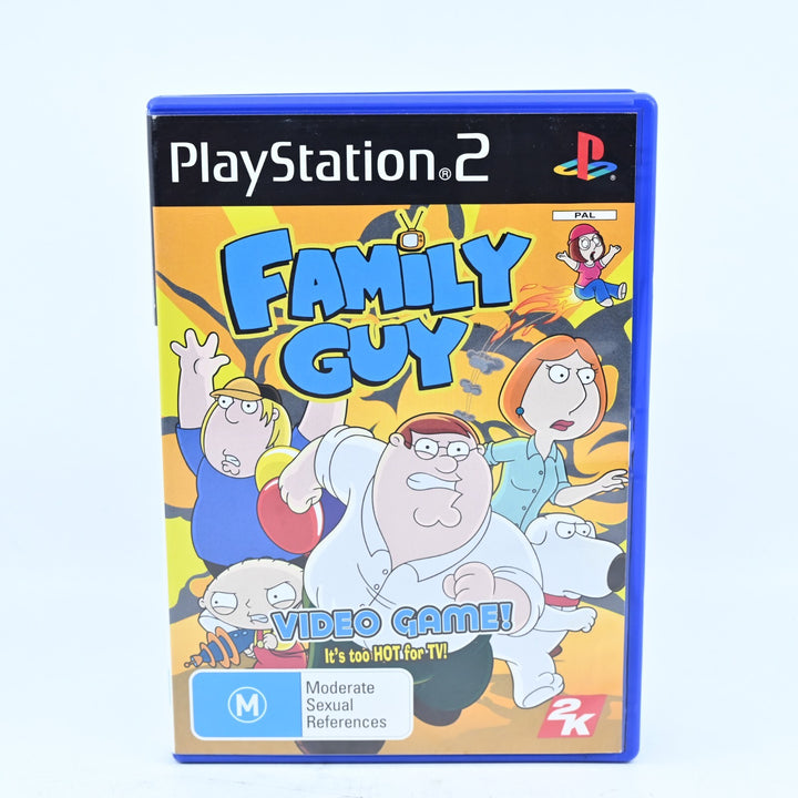 Family Guy Video Game - Sony Playstation 2 / PS2 Game + Manual - PAL