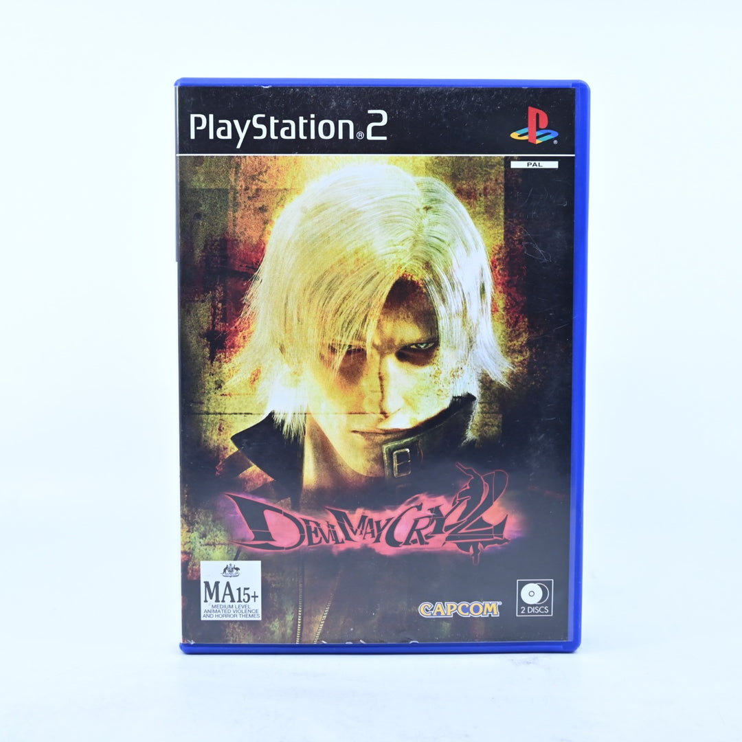 Devil May Cry 2 - Sony Playstation 2 / PS2 Game + Manual - PAL - MINT DISC!