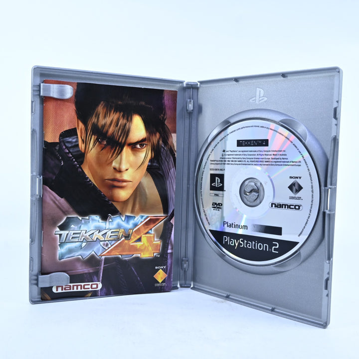 Tekken 4 - Sony Playstation 2 / PS2 Game + Manual - PAL - MINT DISC!