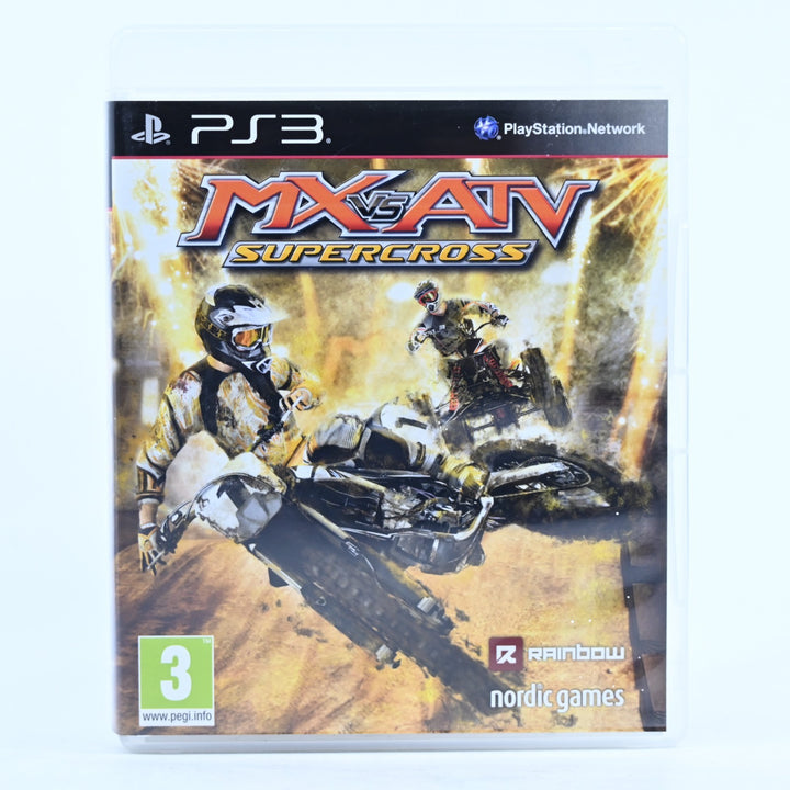 MX Vs ATV Supercross - Sony Playstation 3 / PS3 Game - MINT DISC!