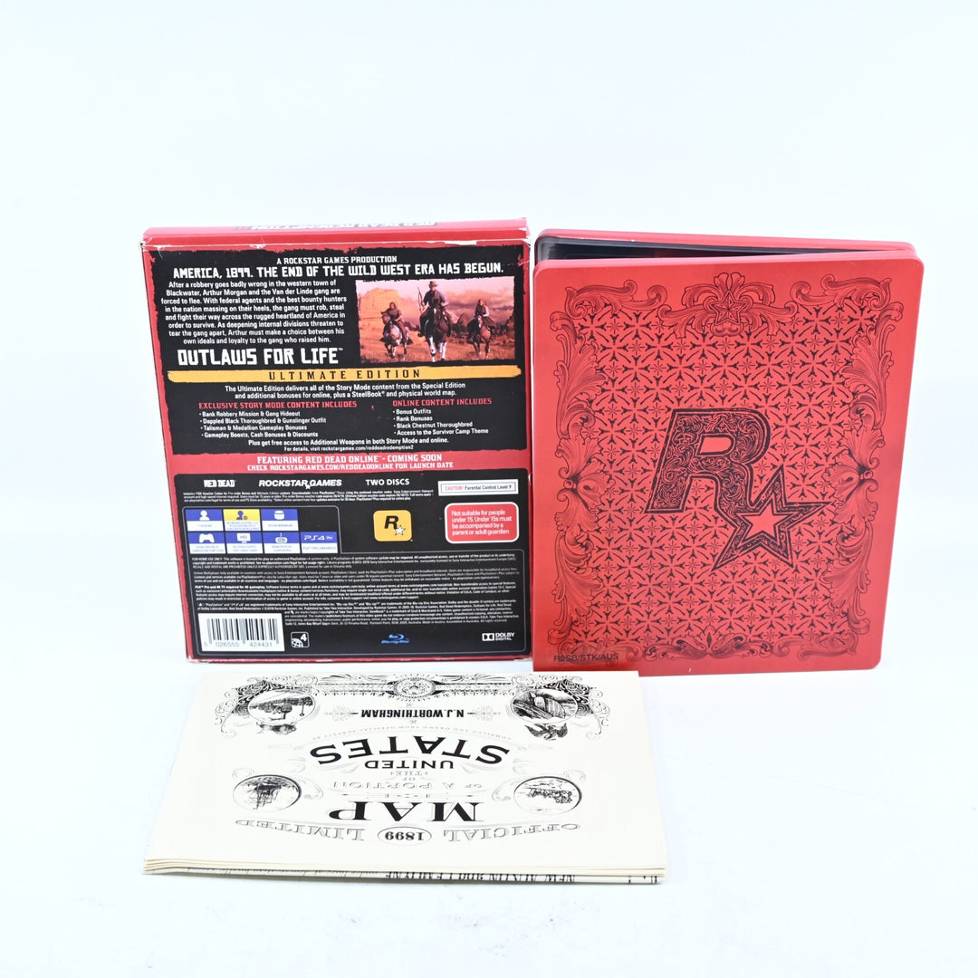 SEALED Red Dead Redemption II Collector's Box + Special Edition Game - Sony PS4