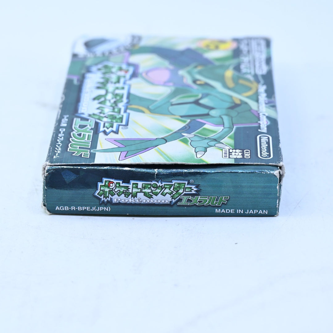 Pokemon Emerald - Nintendo Gameboy Advance / GBA Boxed Game - NTSC-J