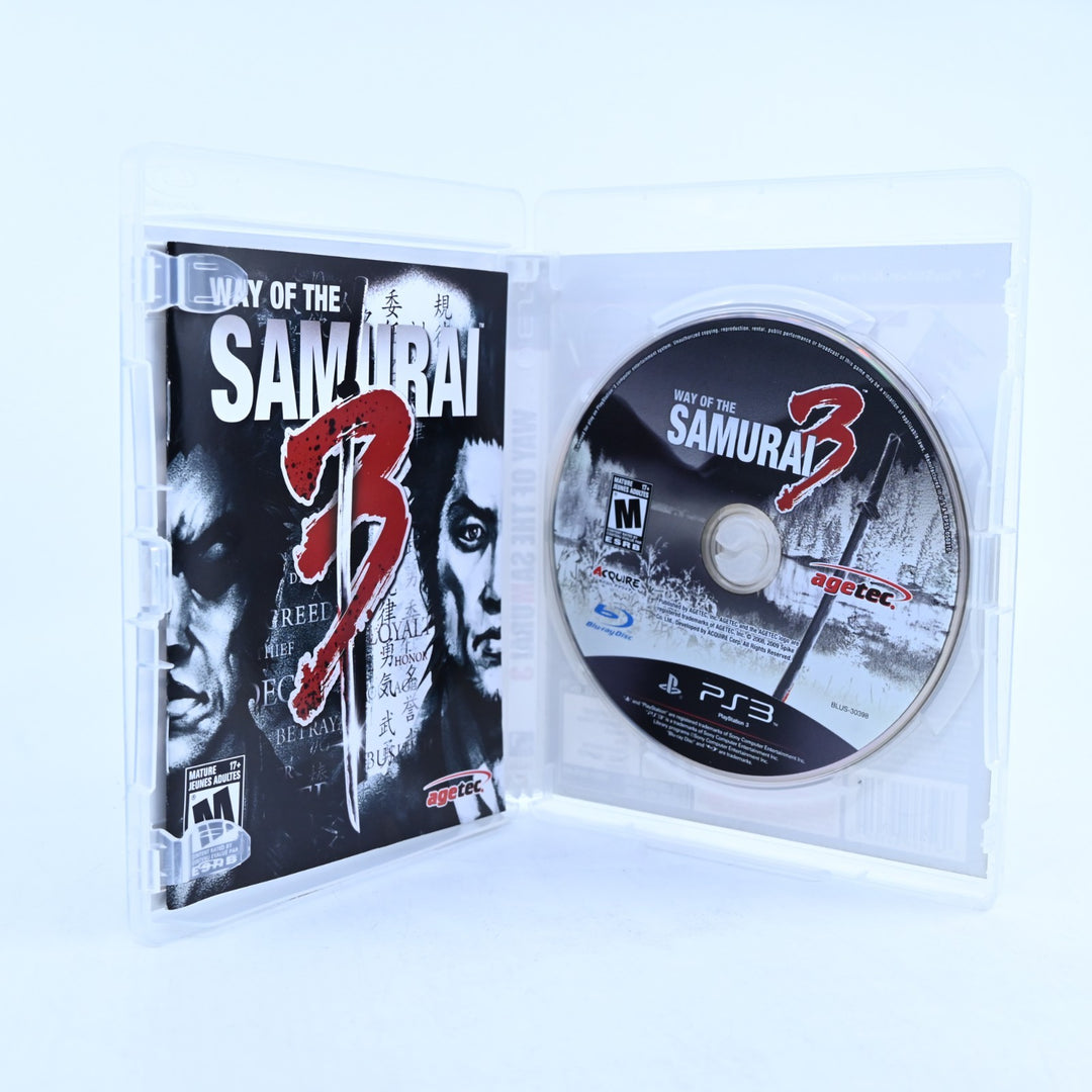 Way of the Samurai 3 - Sony Playstation 3 / PS3 Game + Manual - MINT DISC!