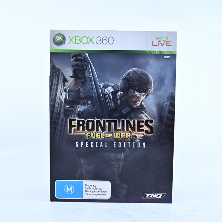 Frontlines Fuel of War Special Edition - Xbox 360 Game + Manual - NO T-SHIRT