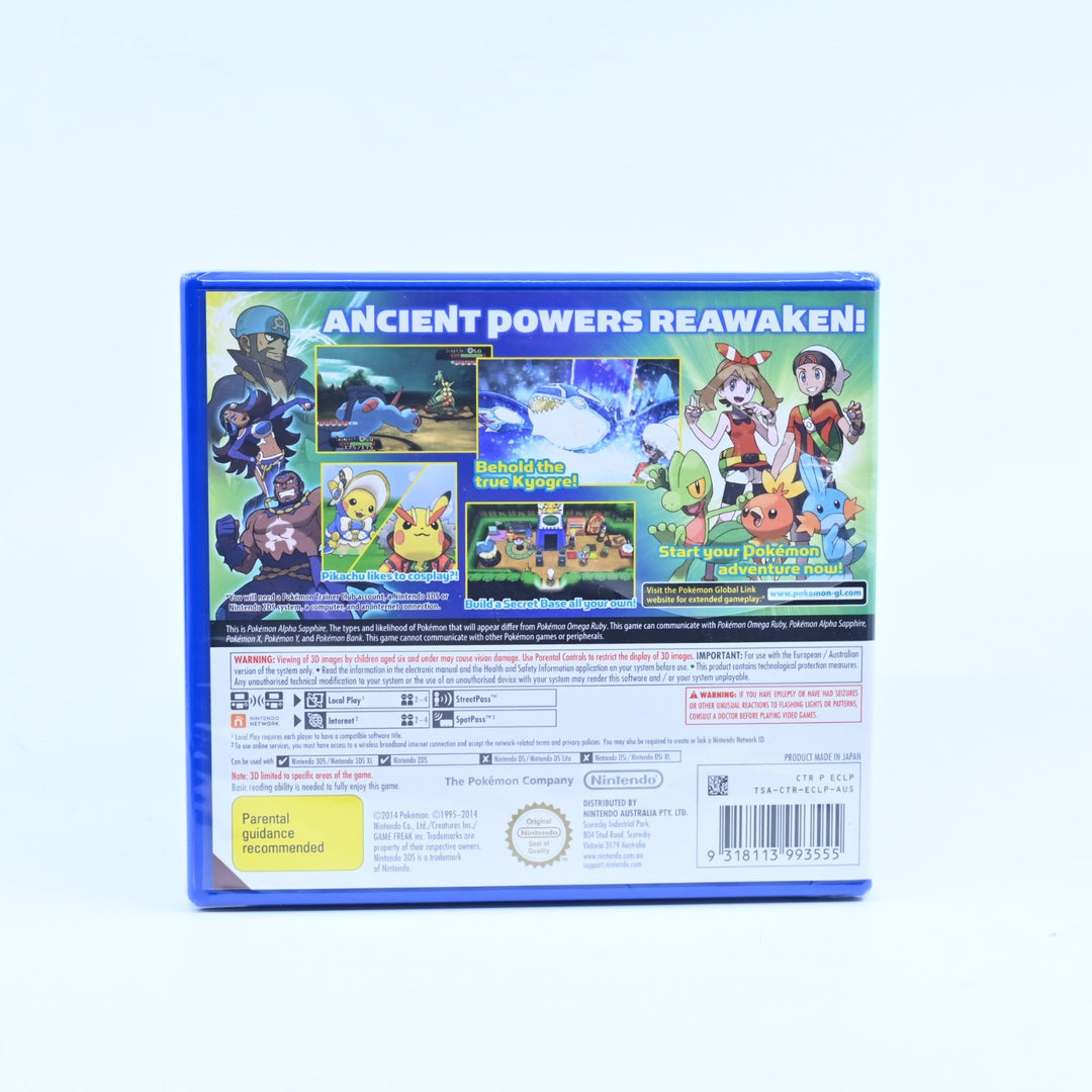 SEALED! - Pokemon Alpha Sapphire - Nintendo 3DS Game - PAL - READ DESCRIPTION