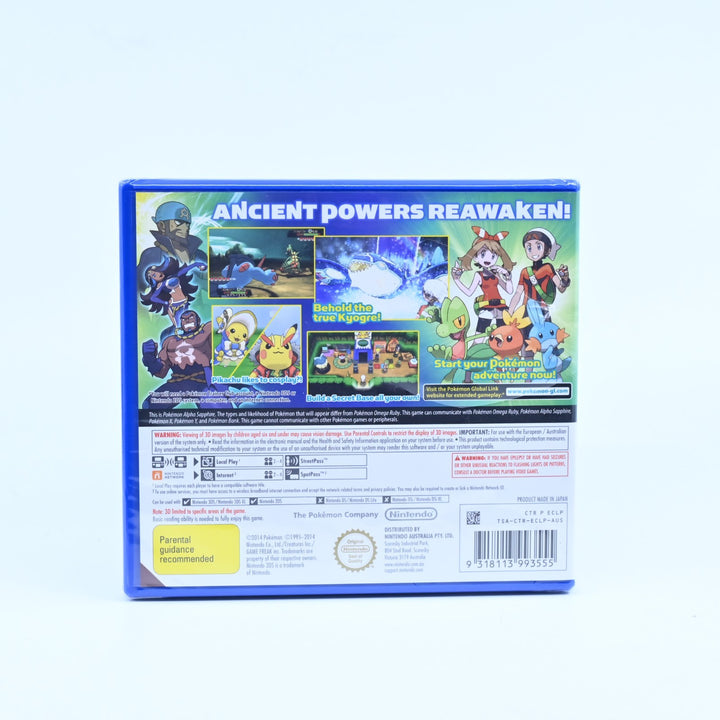 SEALED! - Pokemon Alpha Sapphire - Nintendo 3DS Game - PAL - READ DESCRIPTION