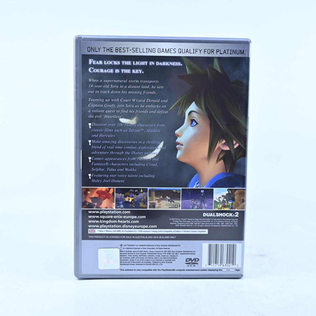 Kingdom Hearts - Sony Playstation 2 / PS2 Game + Manual - PAL - MINT DISC!