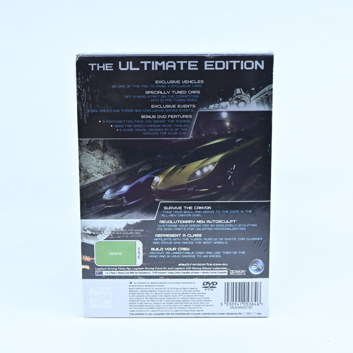 SEALED! Need for Speed Carbon - Collector's Edition - Sony Playstation 2 - PAL