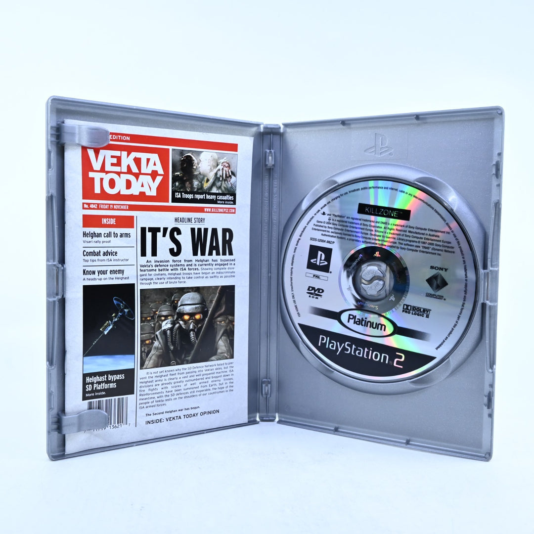 Killzone - Sony Playstation 2 / PS2 Game + Manual - PAL - MINT DISC!