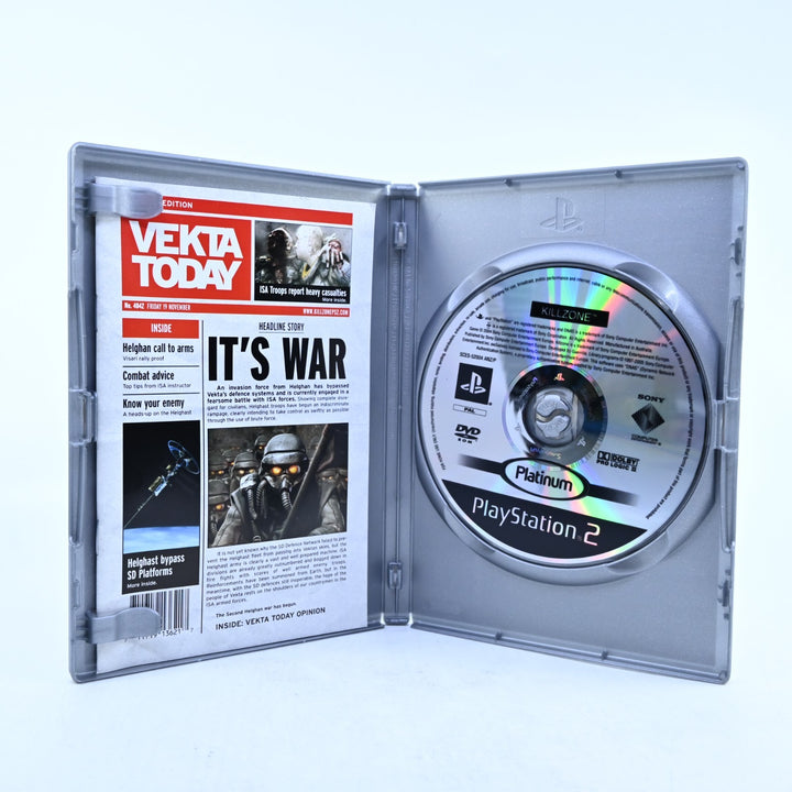 Killzone - Sony Playstation 2 / PS2 Game + Manual - PAL - MINT DISC!