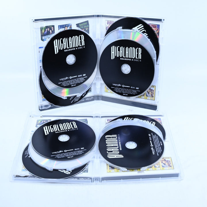 Highlander - The Complete Series Seasons 1-6 - Parts 1-8 - Region 4 - DVD
