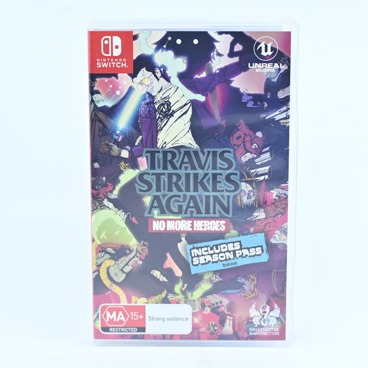 Travis Strikes Again: No More Heroes + Code! - Nintendo Switch Game - FREE POST!