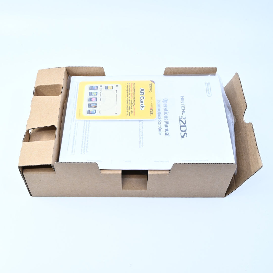 UNUSED! White + Red Mario Kart 7 Nintendo 2DS Boxed Console - AUS PAL