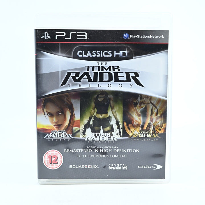 Tomb Raider Trilogy - Sony Playstation 3 / PS3 Game + Manual - MINT DISC!