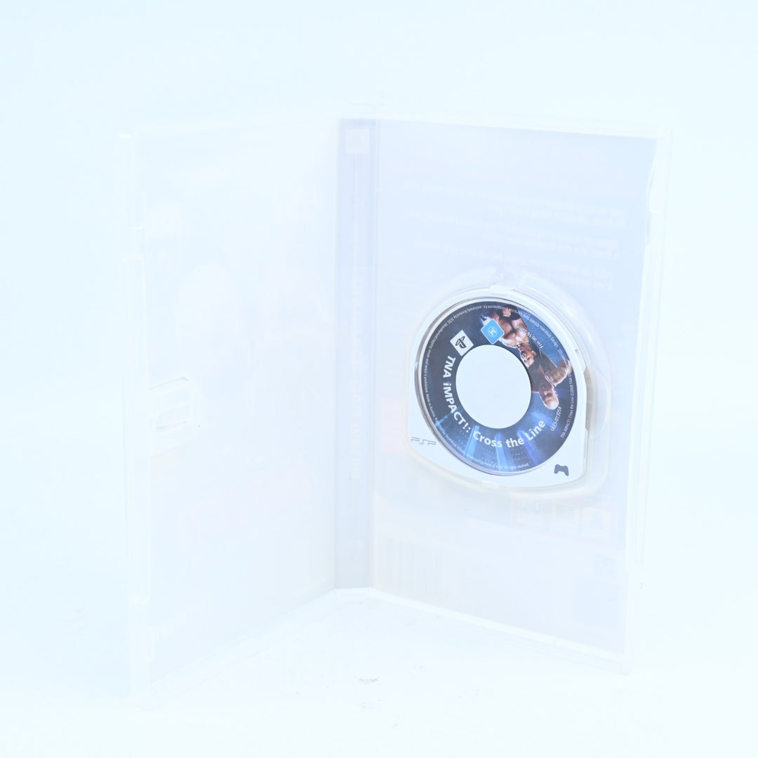 TNA iMPACT!: Cross the Line - Sony PSP Game - No Manual - FREE POST!