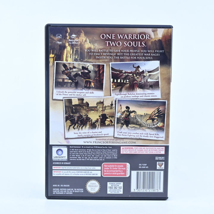Prince of Persia The Two Thrones - Nintendo Gamecube Game + Manual - PAL