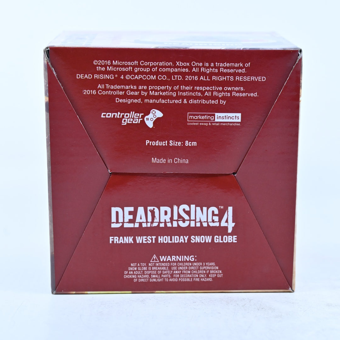 Dead Rising 4 - Frank West Holiday Snow Globe - Festive Toy