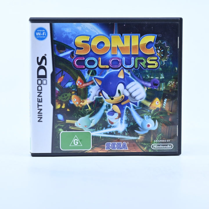 Sonic Colours - Nintendo DS Game - PAL + Manual - FREE POST!