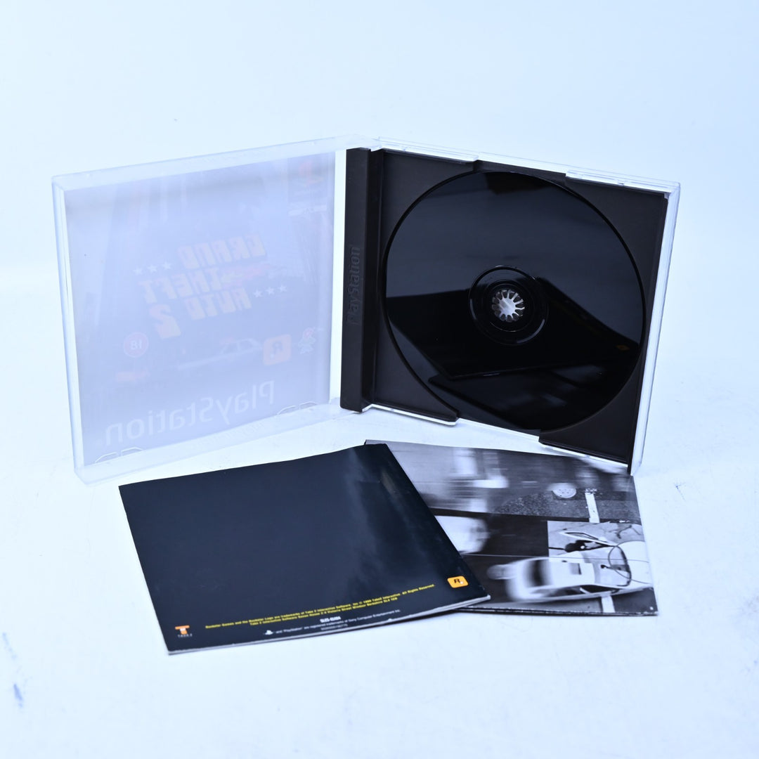 Grand Theft Auto 2 - Sony Playstation 1 / PS1 Game + Manual + Map - PAL