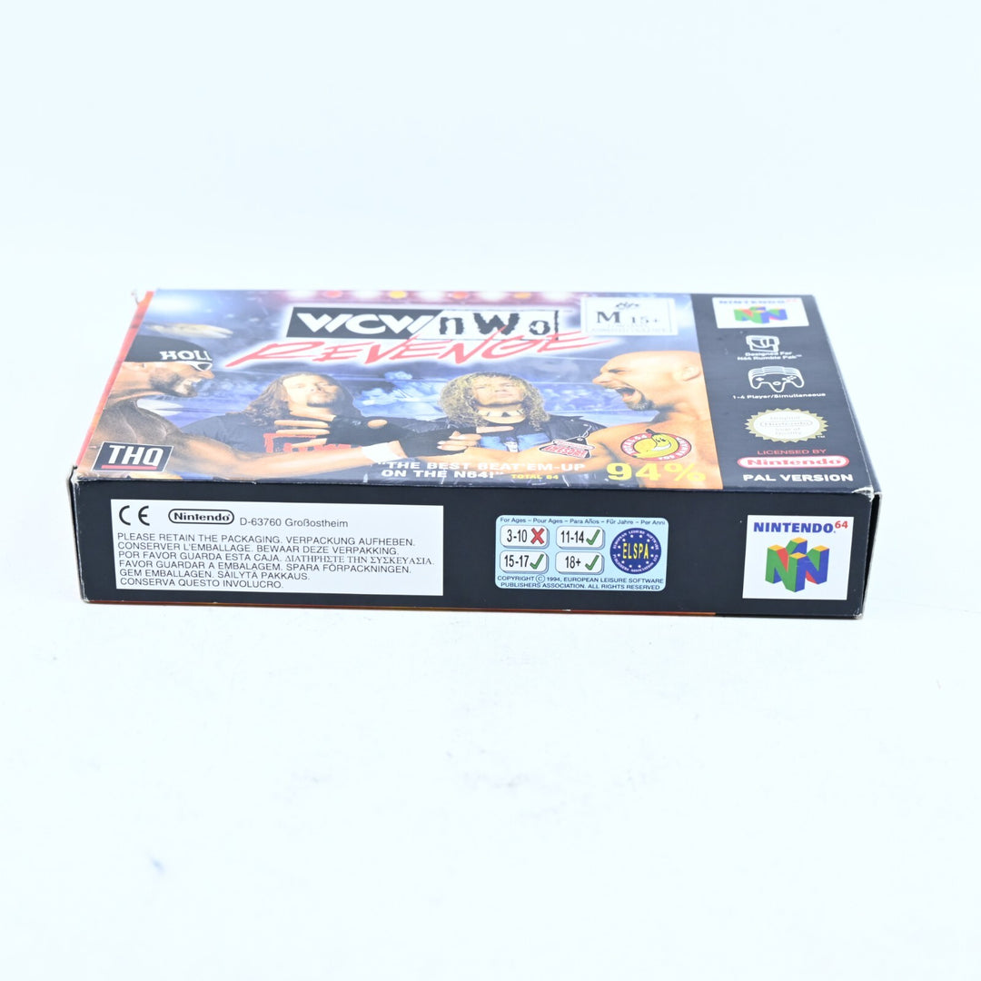 WCW nWo Revenge - N64 / Nintendo 64 Boxed Game - PAL - FREE POST!