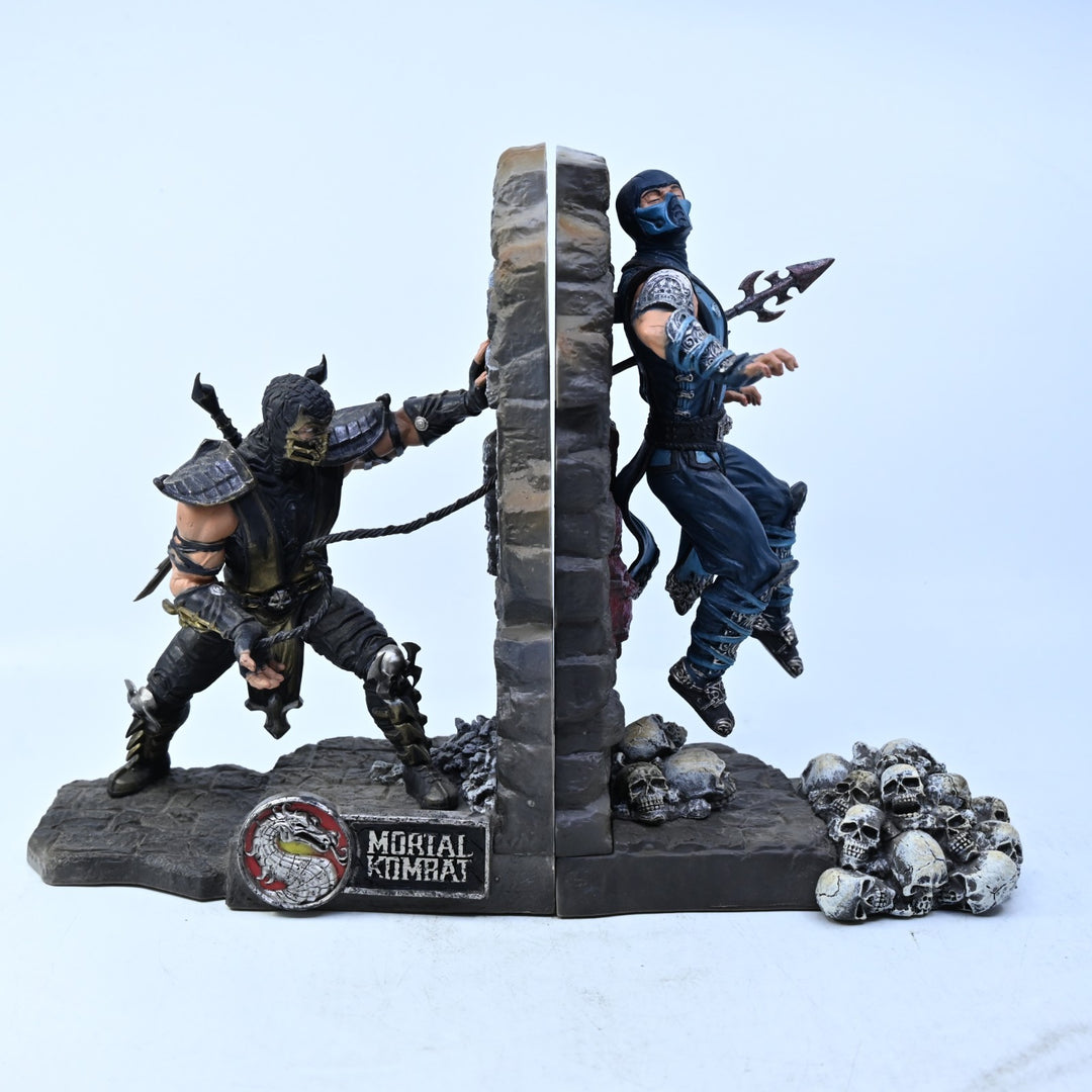 Mortal Kombat Kollectors Edition Scorpion &amp; Sub-Zero Bookends - Misc