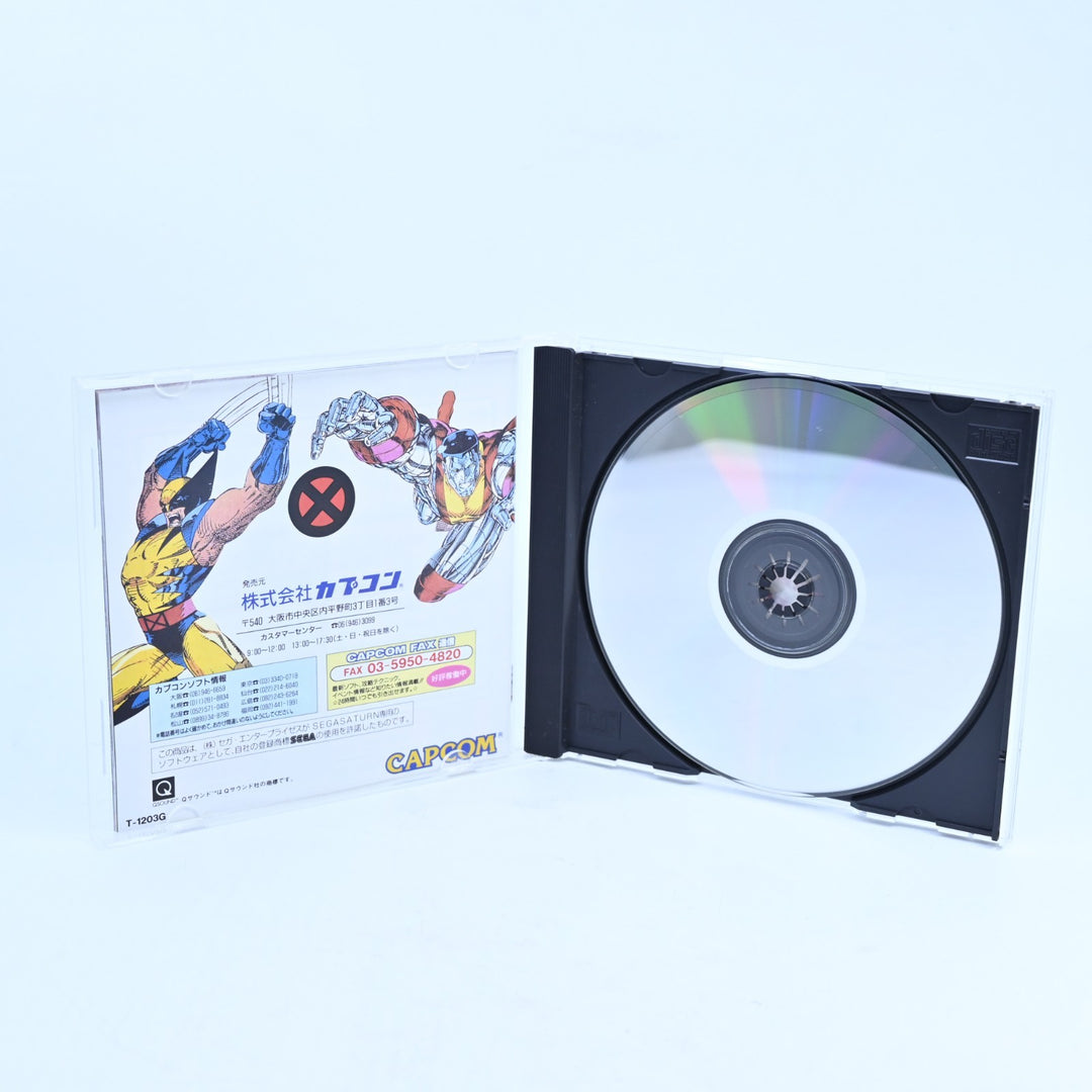 X-Men: Children of the Atom - Sega Saturn Game + Manual - NTSC-J - FREE POST!