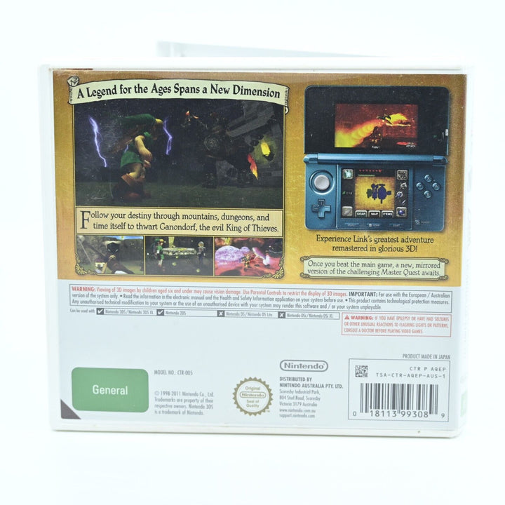 The Legend Of Zelda: Ocarina Of Time 3D - Nintendo 3DS Game - PAL - FREE POST!