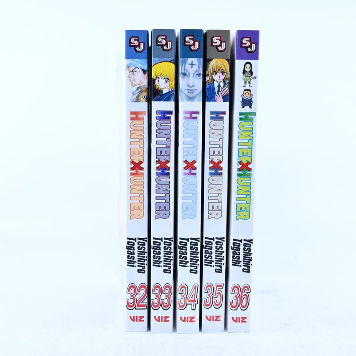 Hunter X Hunter - Volumes 32-36 - Yoshihiro Togashi - Viz Media - Manga