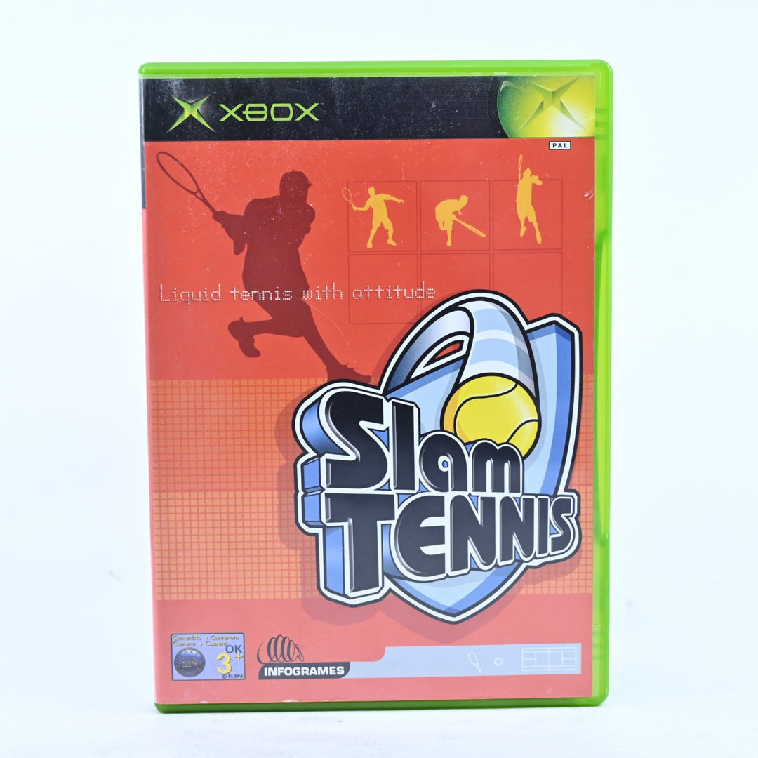 Slam Tennis - Original Xbox Game + Manual - PAL - MINT DISC!