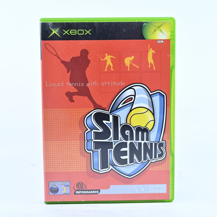 Slam Tennis - Original Xbox Game + Manual - PAL - MINT DISC!