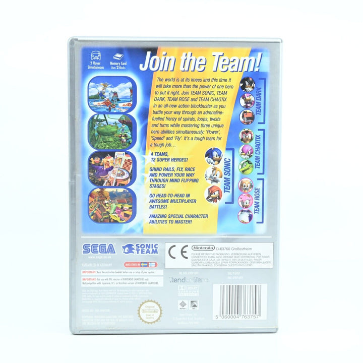 Sonic Heroes - Nintendo Gamecube Game - PAL - FREE POST!