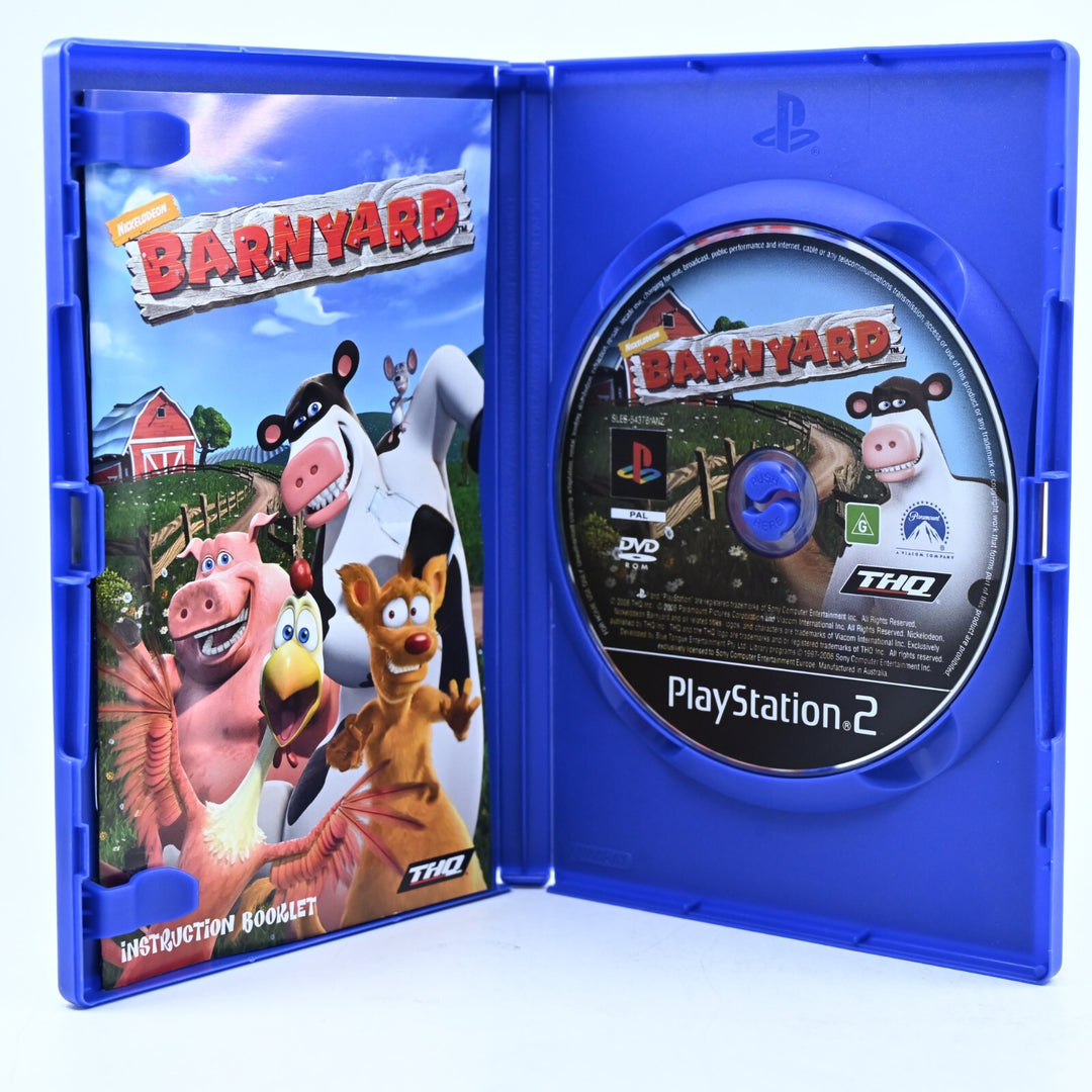 Barnyard - Sony Playstation 2 / PS2 Game + Manual - PAL - MINT DISC!