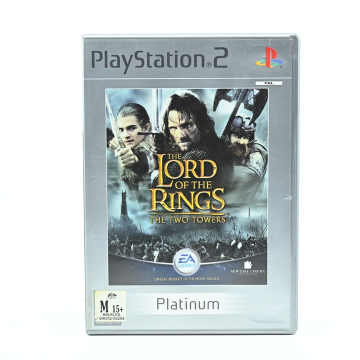 The Lord of the Rings: The Two Towers - Sony Playstation 2 / PS2 Game + Manual