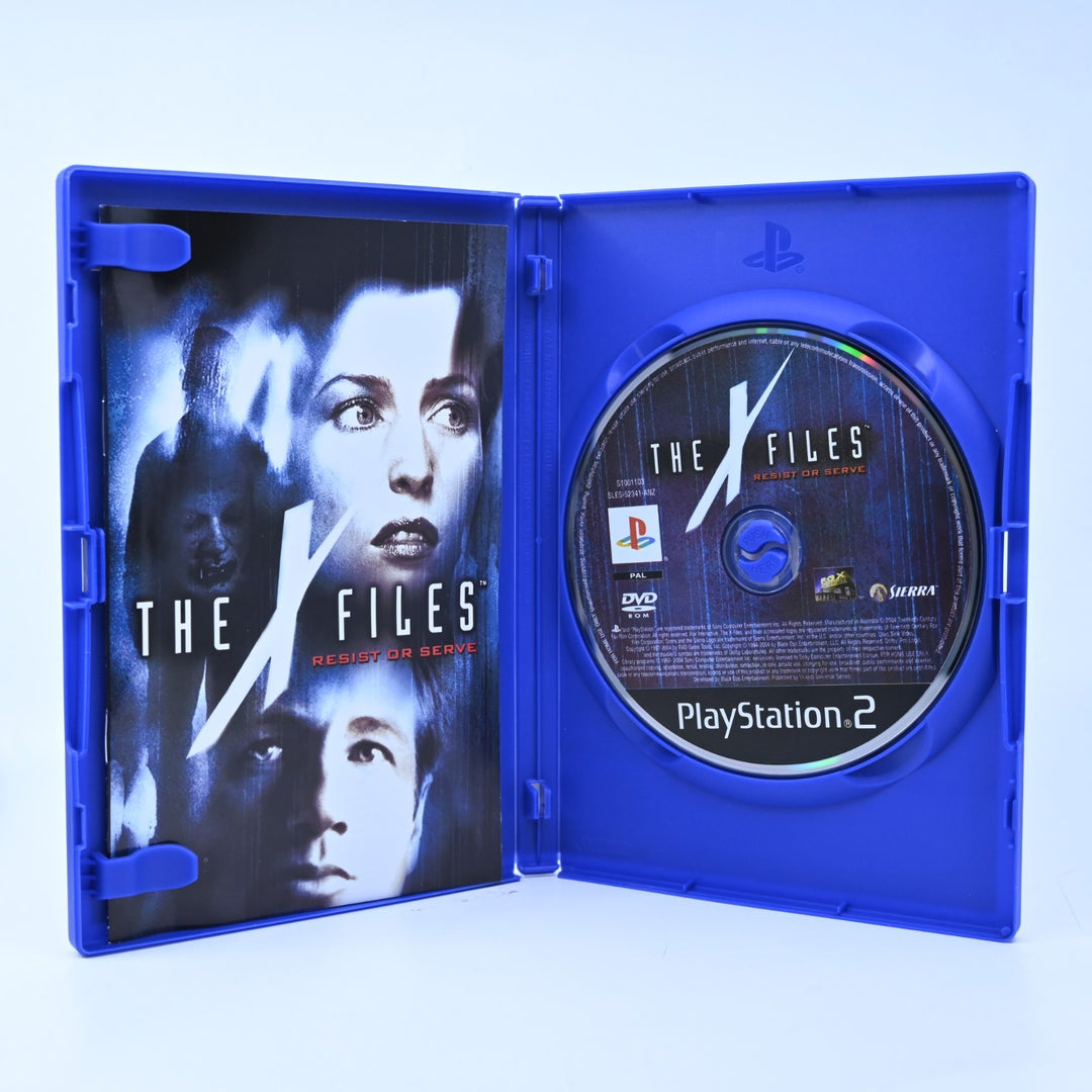 The X-Files: Resist or Serve - Sony Playstation 2 / PS2 Game + Manual - PAL