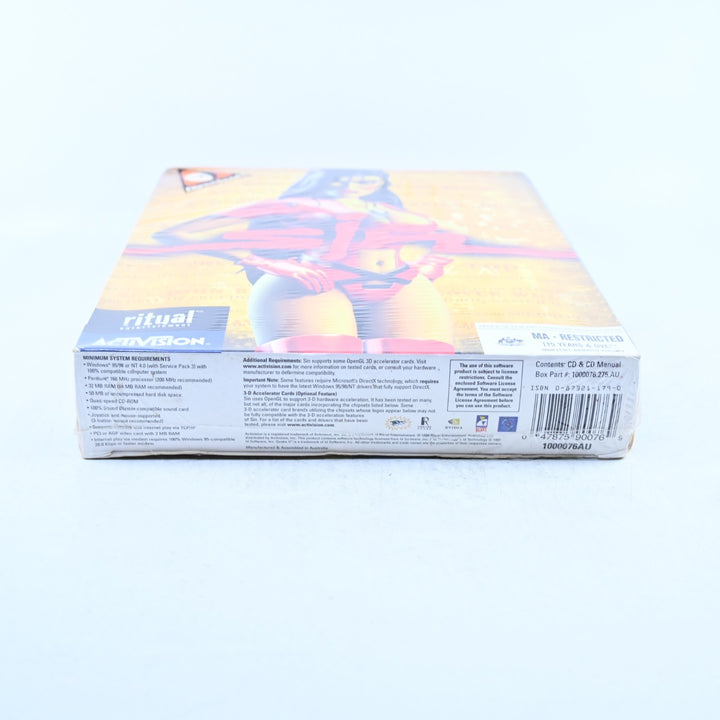 Sin - Big Box - Activision - PC Game SEALED!