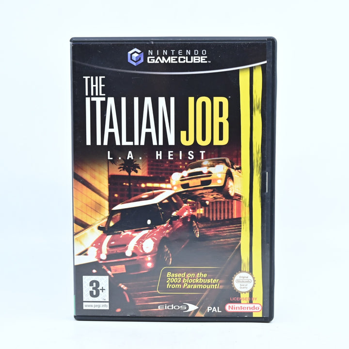 The Italian Job L.A. Heist - Nintendo Gamecube Game + Manual - PAL - FREE POST!