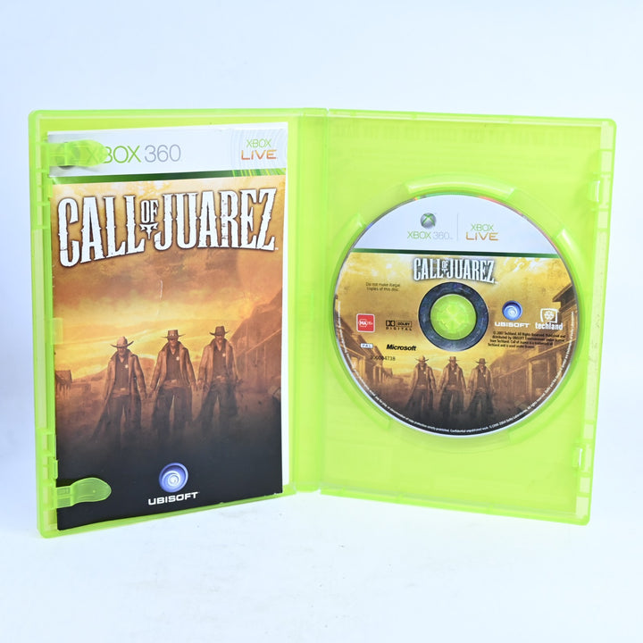Call of Juarez - Xbox 360 Game + Manual - PAL - MINT DISC!