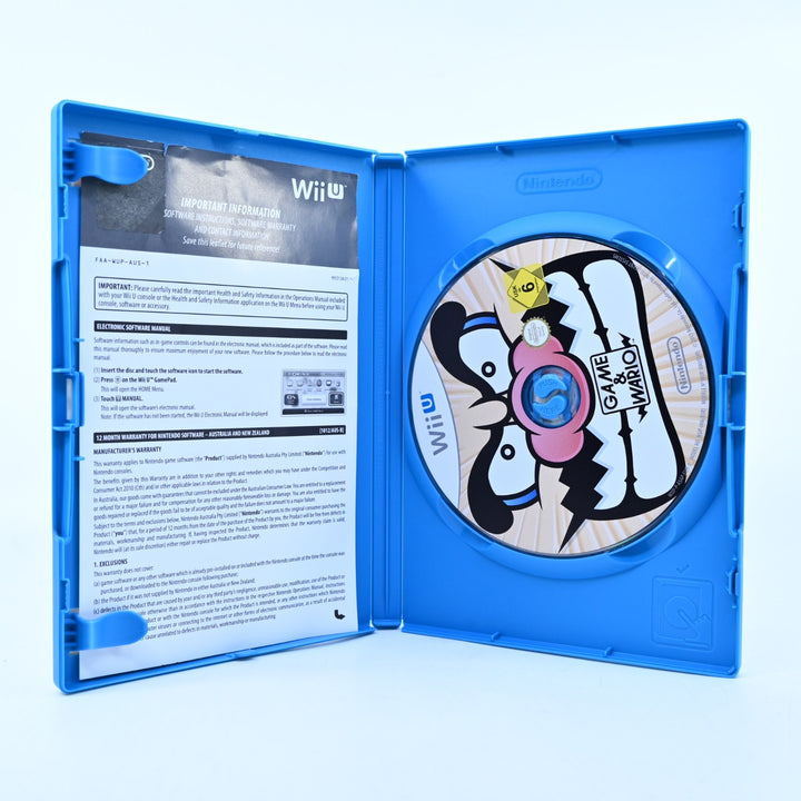 Game & Wario - Nintendo Wii U Game - PAL - FREE POST!