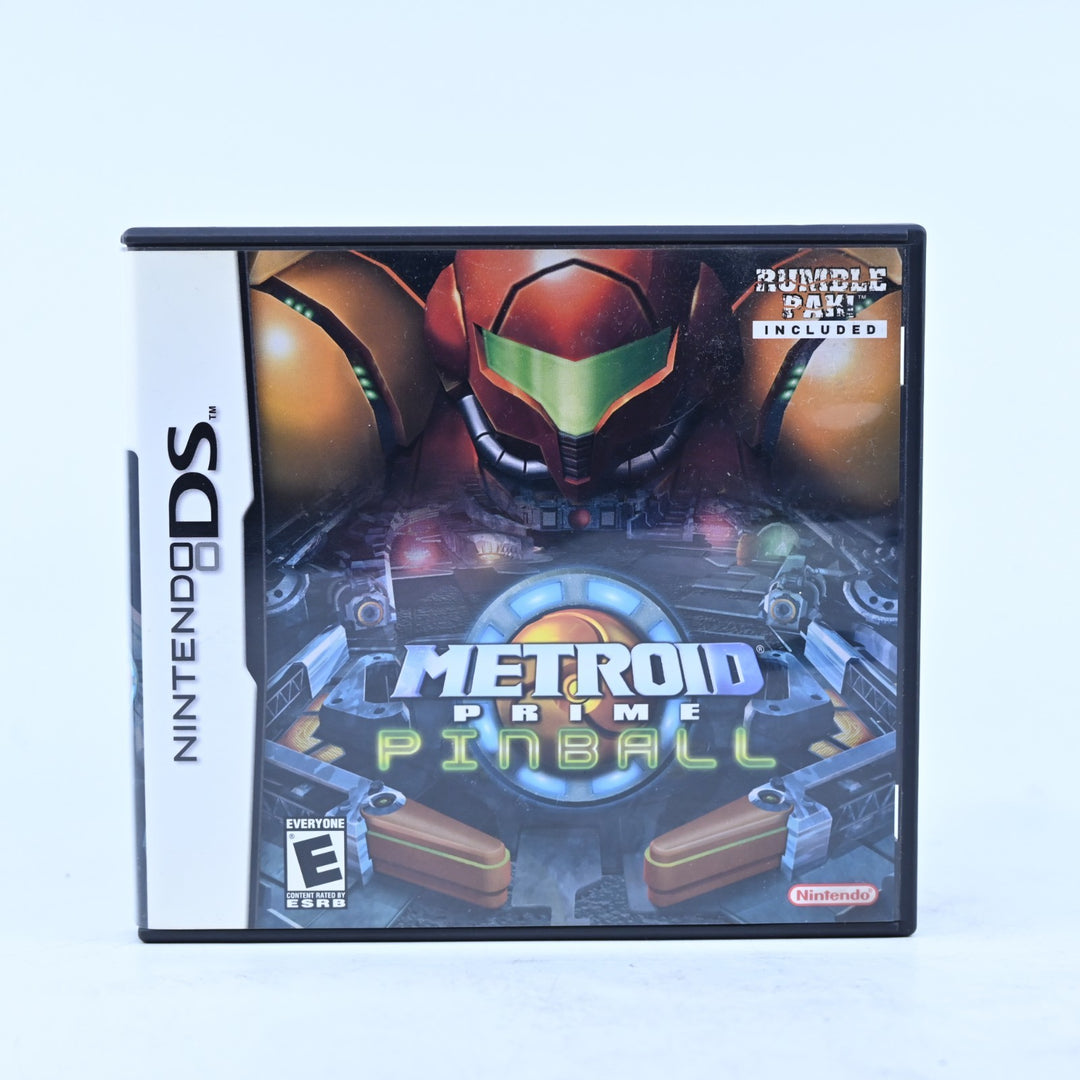 Metroid Prime Pinball - Nintendo DS Game - PAL + Manual + Rumble Pak