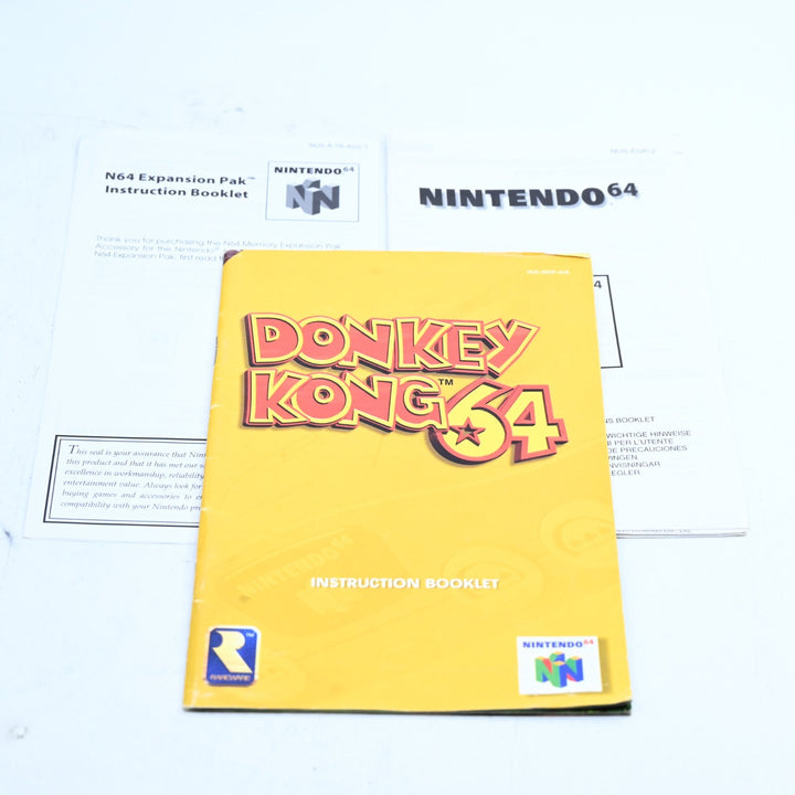 Donkey Kong 64 - N64 / Nintendo 64 Boxed Game - PAL - FREE POST!