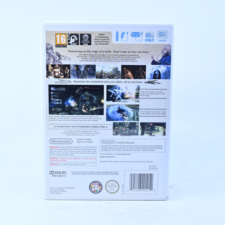 The Last Story - Nintendo Wii Game + Manual - PAL - MINT DISC!