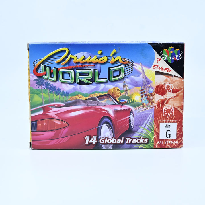 Cruis'n World - N64 / Nintendo 64 Boxed Game - PAL - FREE POST!