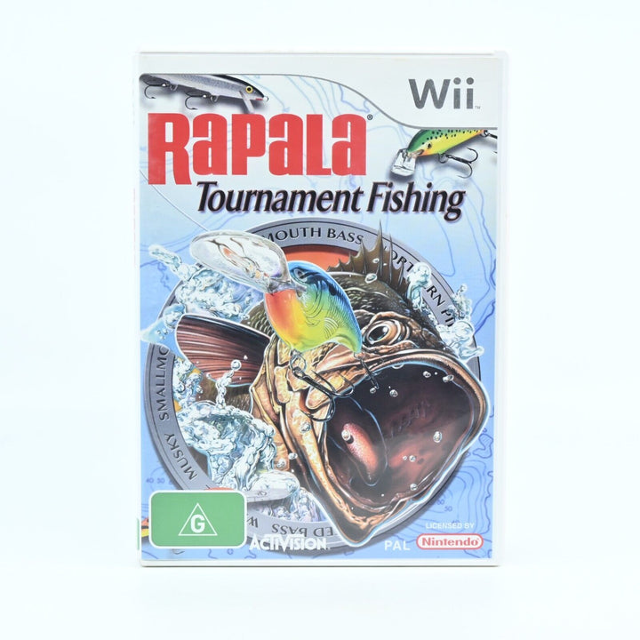 Rapala: Tournament Fishing - Nintendo Wii Game + Manual - PAL - MINT DISC!