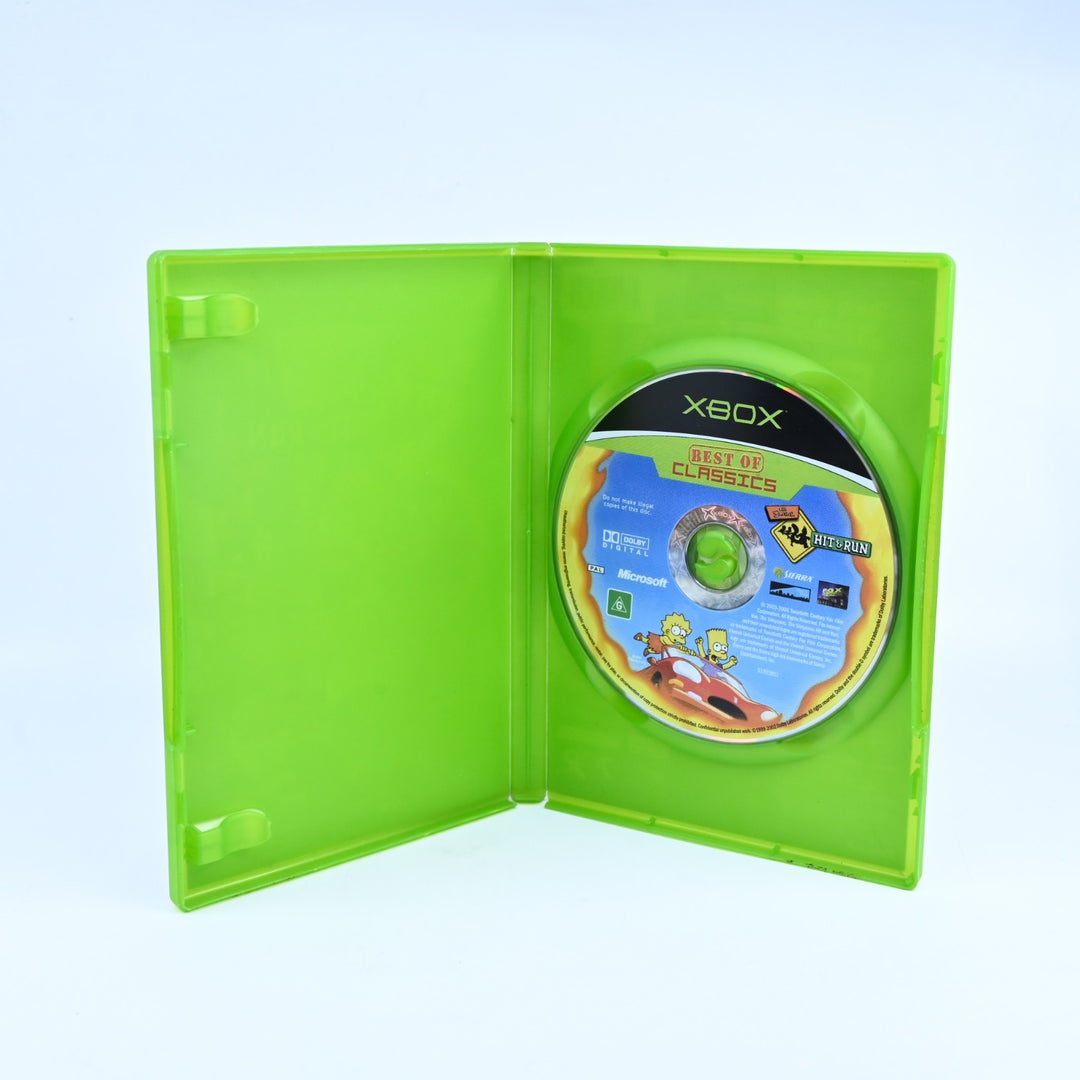 The Simpsons Hit & Run - Original Xbox Game - No Manual - PAL - MINT DISC!