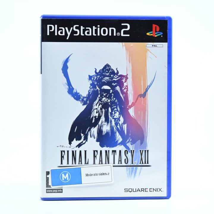 Final Fantasy XII - Sony Playstation 2 / PS2 Game + Manual - PAL - MINT DISC!