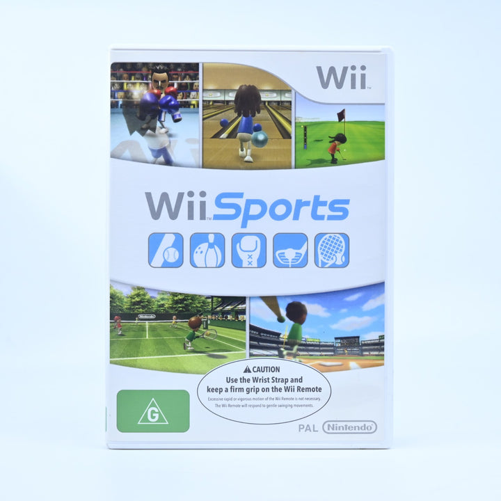 1st Print Wii Sports - Nintendo Wii Game - No Manual - PAL - FREE POST!